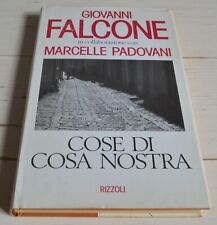 GIOVANNI FALCONE MARCELLE PADOVANI COSE DI COSA NOSTRA