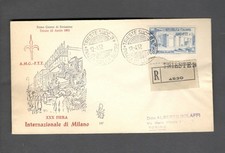 1952 FDC ITALIA TRIESTE ZONA A