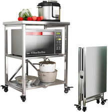 3 Ripiani Carrello Da Cucina