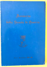 ANNUARIO DELLA SCUOLA DI