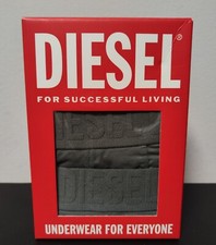DIESEL 3X BOXER SIZE XXL GRIGIO PACCO DA 3 BOXER NUOVI FAST SHIP 24H
