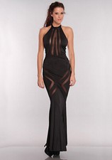 sexy vestito lungo cocktail o party