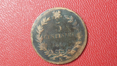 Centesimi 1862 italie - n,