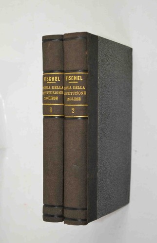 Fischel storia della - ed.,
