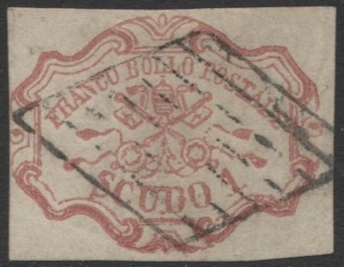 Stato pontificio 1852 - pontificio,