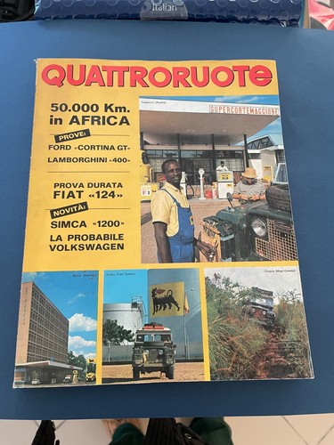 Rivista quattroruote luglio - rivista,