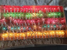 Luci di Natale Vintage * 100 pisellini multicolori * Intermittenza 5 Circuiti 