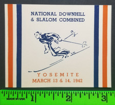 Francobollo poster Yosemite