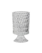 Vaso di vetro a calice