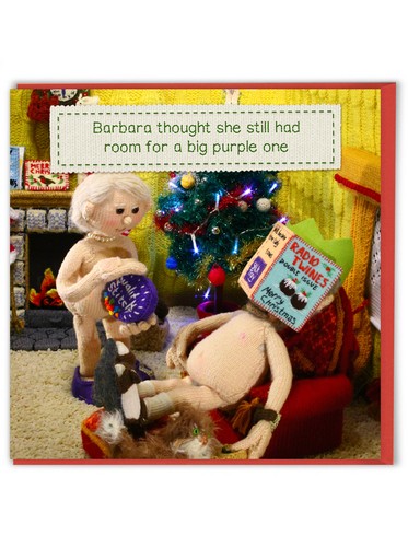Biglietto natale divertente - biglietto, di