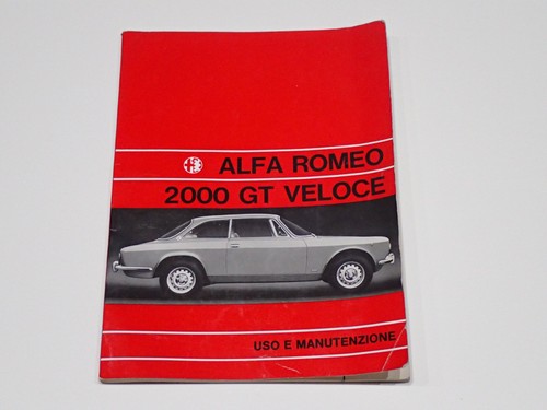 Alfa romeo 2000 - alfa, gt