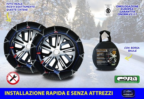 Catene neve fiat tipo 2016 - catene, 2016>