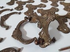 LOTTO stock 16 maniglie +28 piastre +2 pomelli, metallo, casa, cucina, mobili 02