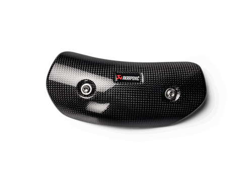Akrapovic heat shield - heat, carbon