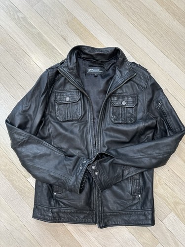 Giacca pelle diamanti uomo - uomo, m