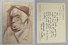 cartolina autografo