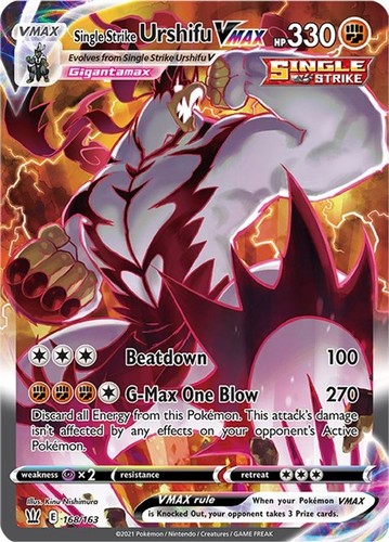 Single strike urshifu vmax - strike,