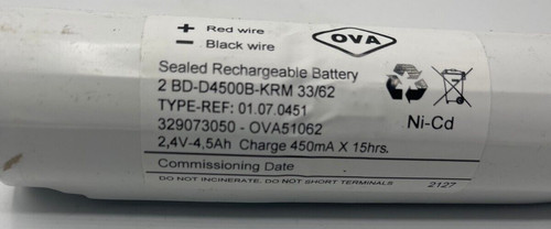 Batteria ricambio lampade - batteria,