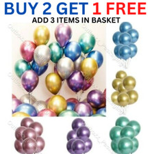PALLONCINI 5" 10" 100 CROMO