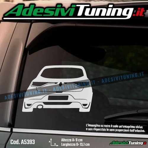 Adesivo profilo posteriore - adesivo,