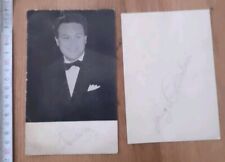 Claudio Villa Giorgio Consolini Foto Con Autografo Originale Autografata Lotto