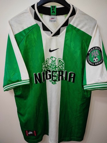 Nigeria 1996 kanu camiseta - 4,