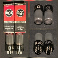 RCA 6SN7 GT TUBE 1957 GRIGIO