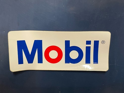 Adesivo mobil oil auto - mobil,