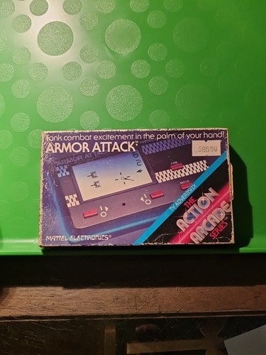 Vintage 1982 armor - attack, lcd