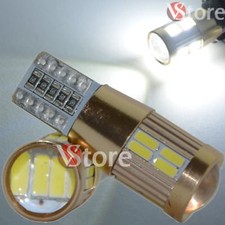2 Lampade T10 LED HID 20SMD 4014 canbus No Errore Luci BIANCO Fari Posizione
