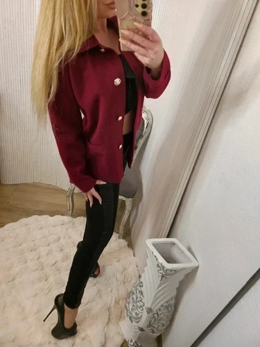 Caban giacca cappotto - , lana