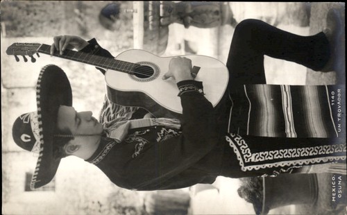 Messico mariachi chitarrista - messico,