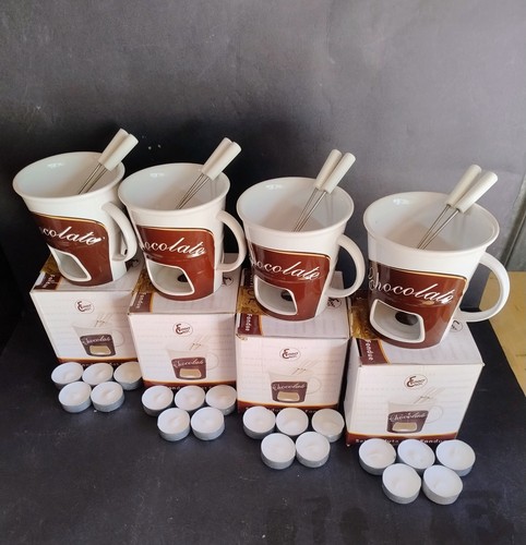 Stock pezzi set - 4, fonduta