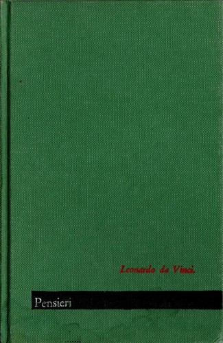 Libro pensieri leonardo da - libro, pensieri.