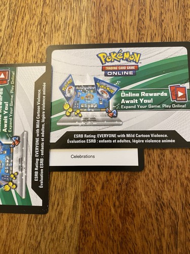 New pokemon celebrations - new,