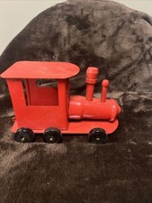 Trenino natalizio rosso