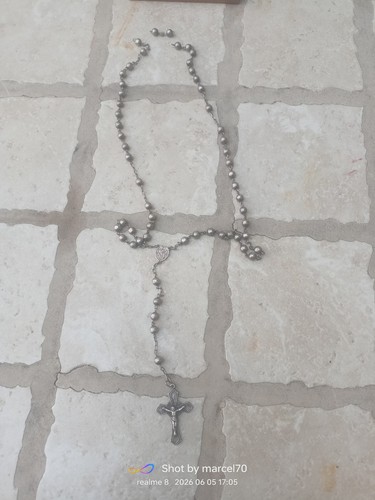 Antico rosario argento 800 - in,