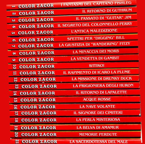 Color zagor completa - color, 1-21