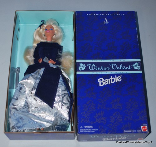 Bambola barbie velluto - bambola,