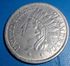 1 Dollaro 1851 testa di indiano a sx valore e data in ghirlanda-GADGET DIDATTICO