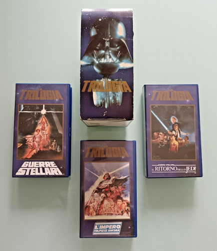 Vhs trilogia guerre stellari - trilogia,