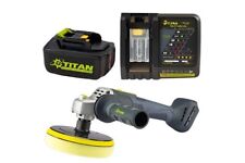Lucidatrice Auto Rotativa a Batteria 21 V Titan Professionale Completa