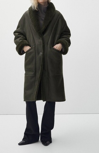 Massimo dutti shearling - dutti, coat