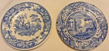 Vintage 2 X Spode Blue White