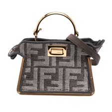 Authenticated Fendi Nano Zucca