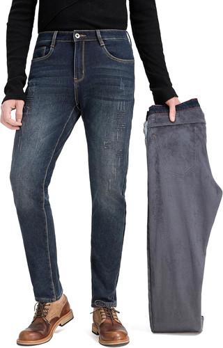 Jeans uomo foderati - da,
