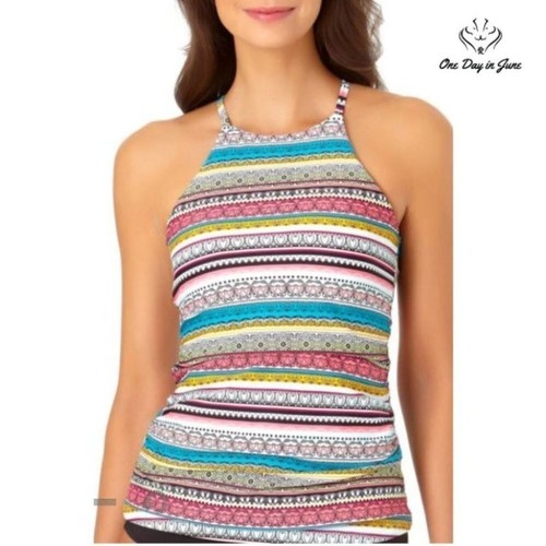 Tankini liz claiborne righe - tankini,