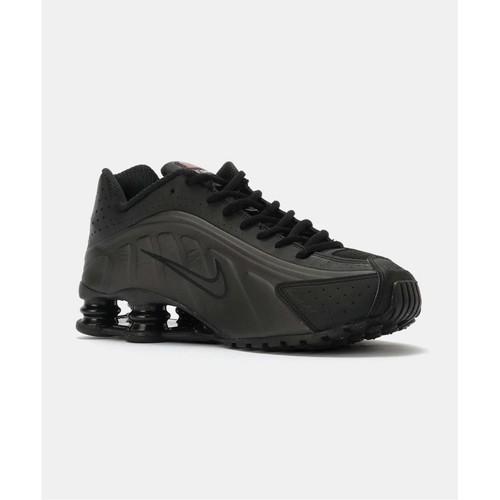 Nike shox triple black mens - r4,