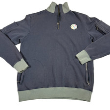 Felpa mezza zip uomo Maui and