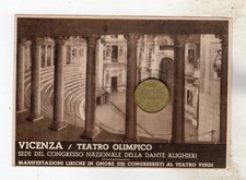1933 PUBBLICITARUA TEATRO OLIMPICO VERDI VICENZA TURANDOT RARA
